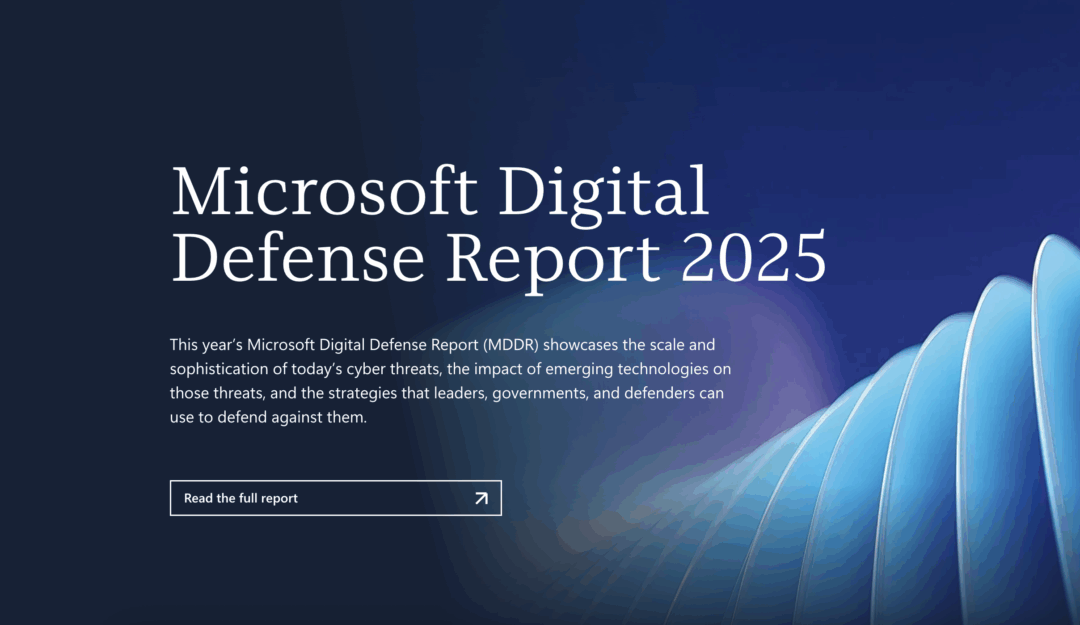 Microsoft Digital Defense Report 2025