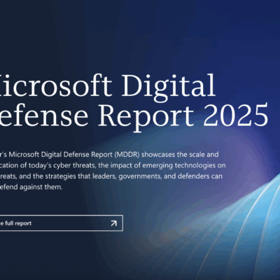 Microsoft Digital Defense Report 2025
